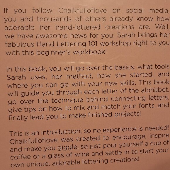 Hand Lettering 101 - Picture 2 of 3